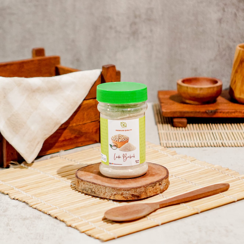 

[ COD ] Lada Putih Bubuk Botol Premium / Ground White Pepper / RimpangNusantara