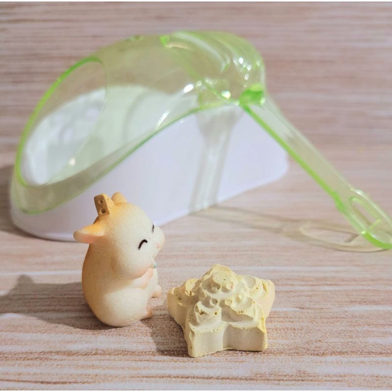 Flower Gnawing Stone Mainan Gigit Hamster/Landak Mini