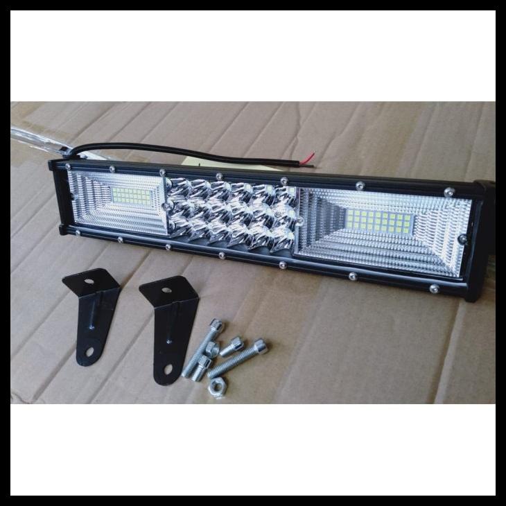 Led Sorot Lampu Tembak 24 Titik Mata Light Bar Cree 72W