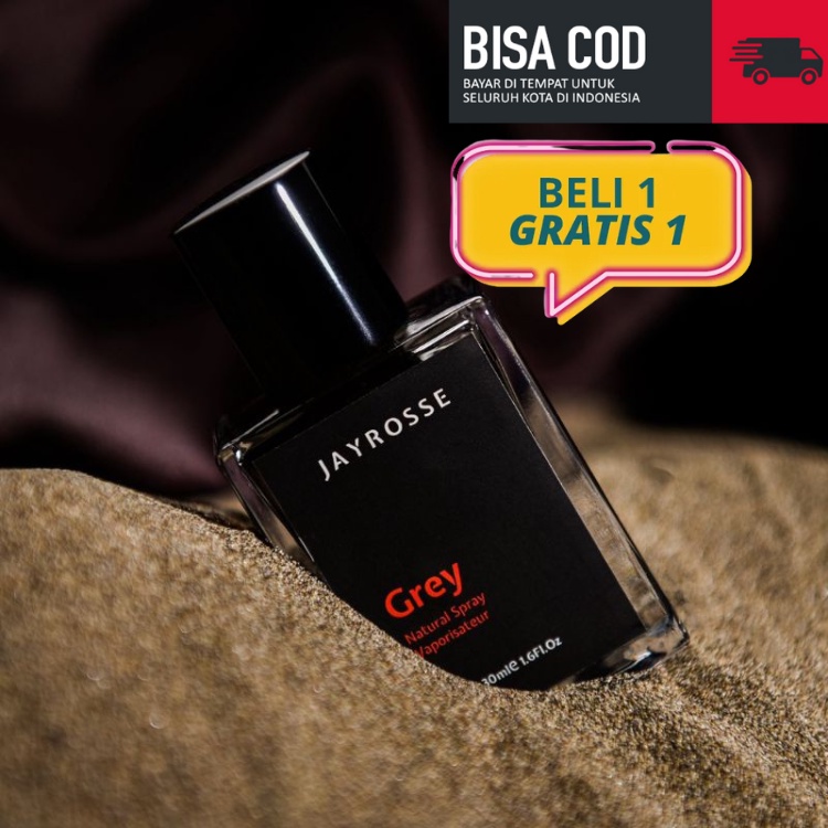 TRIPLE A.ID - BELI 1 GRATIS 1 [ Gratis Ongkir ] Parfum Jayrose Eau De Perfume Jayrosse Parfum - Grey Rouge Noah Luke Parfum Sang X Parfum Skittish Skittiss - Parfum Pria Parfum Pemikat Wanita 30ml Best Seller No.1 Parfume Terpopuler