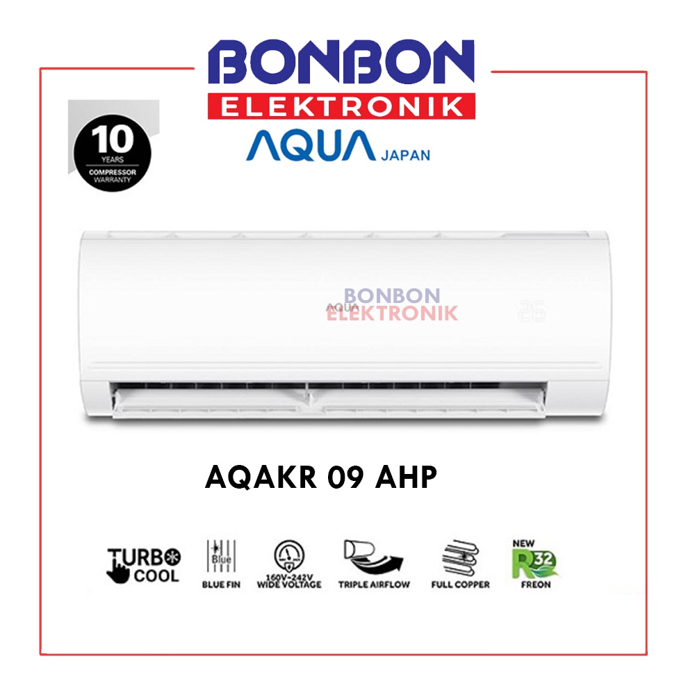 AQUA AC 1PK AQA KCR09AHP / 1 PK AQA-KCR9AHP1 AQA KCR 9 AHP