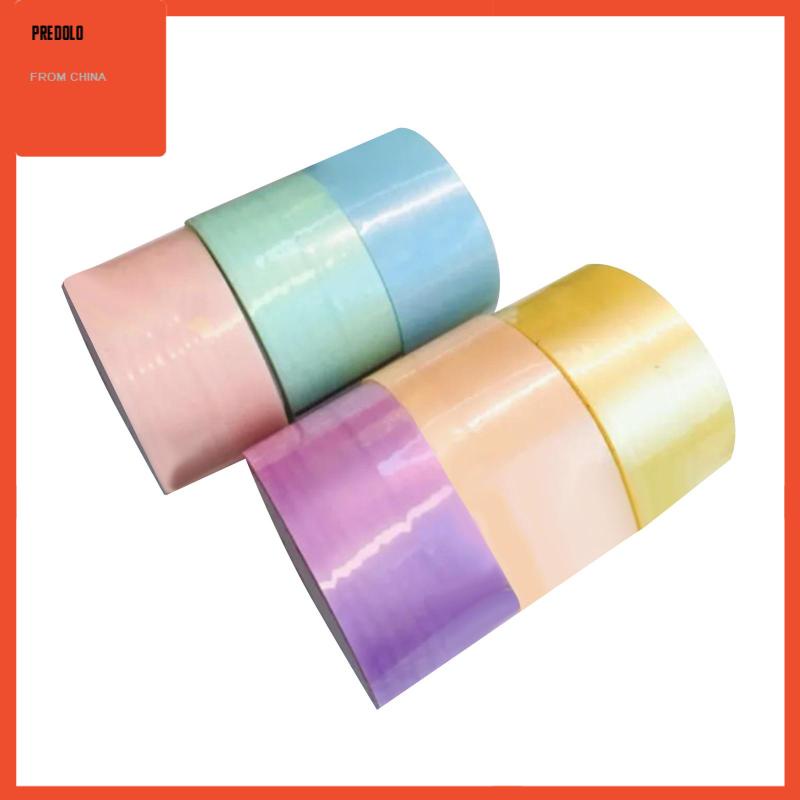 [Predolo] 6pcs Sticky Ball Rolling Tape Perekat Kerajinan Tangan Lucu Untuk Pesta Santai