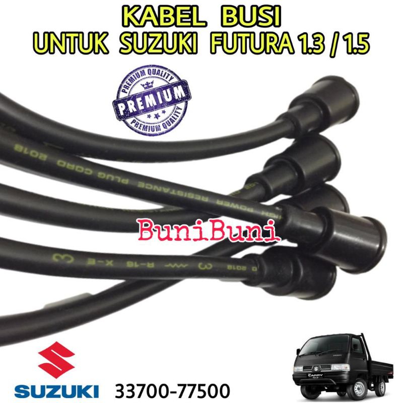 KABEL BUSI Untuk Mobil Suzuki FUTURA 1.3 / 1.5 Carburator - 1 SET