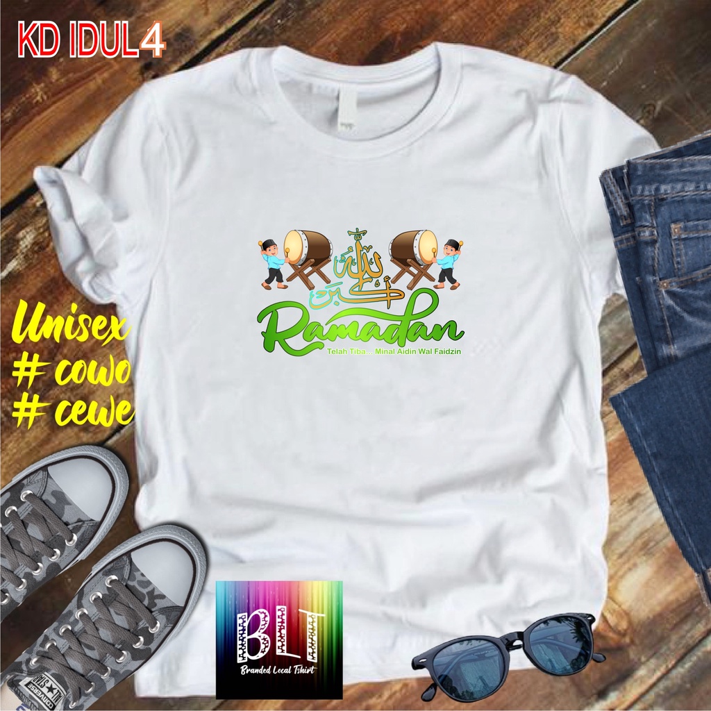 Cod Kaos Lebaran 2023 Kaos Idul Fitri KD IDUL 4 Keluarga Marhaban Ya Ramadhan Kaos Murah Idul FItri 2023 unisex pakaian wanita lebaran pakaian pria lebaran