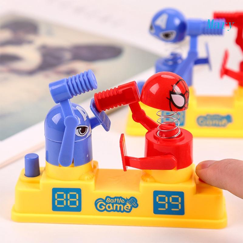 Mary Party Double Games for Play Villain for Head Spring Toy Battle Game for Autistic