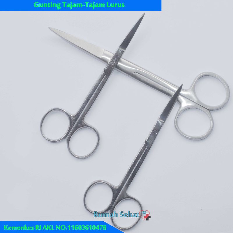 

SIS Gunting Jaringan Gunting Operasi Tajam Tajam Lurus Tajam 14cm Gunting Tajam Lurus 14 cm