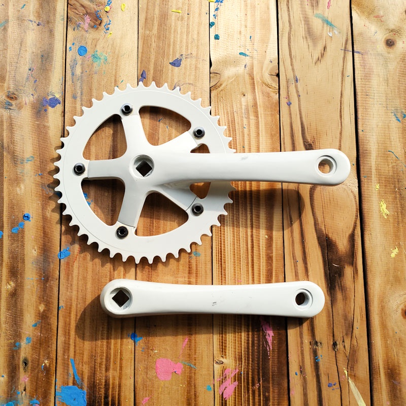 Crank Sepeda Fixie Seli 44T Steel 170 mm