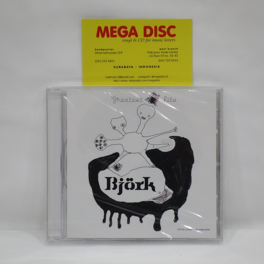 CD Bjork ‎– Greatest Hits Album Audio Music