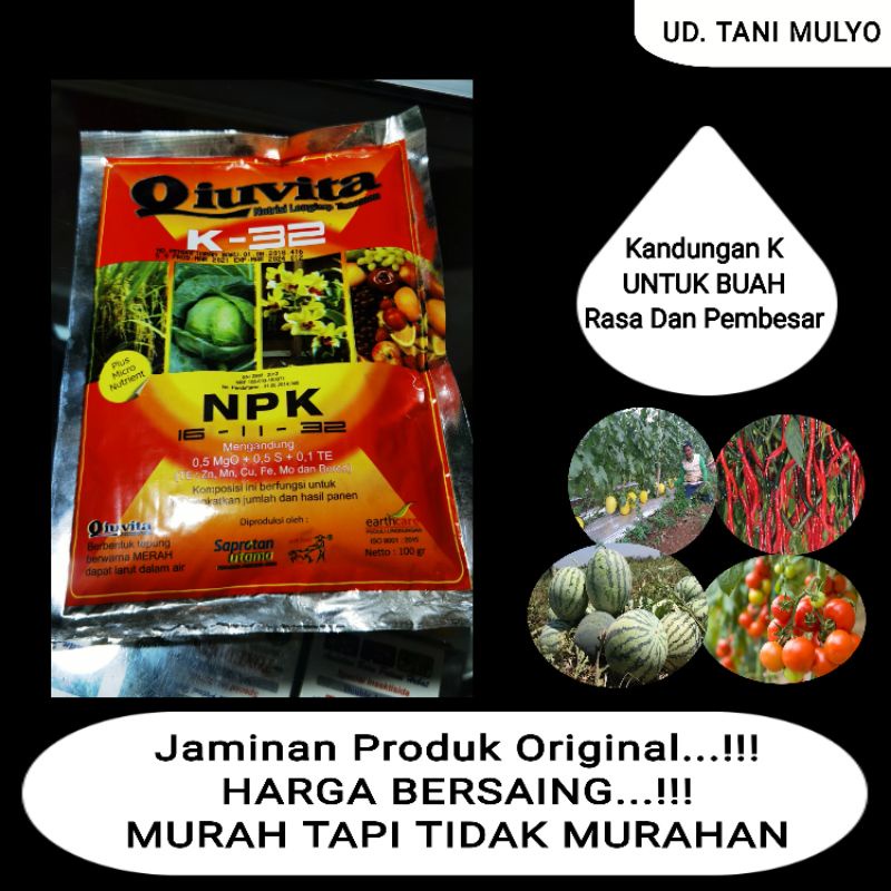 QIUVITA MERAH K 32 100 GRAM