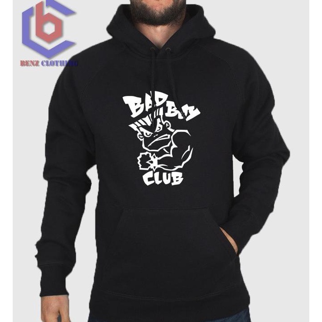 Jaket Hoodie Sweater Bad Boy Club Outerwear Pria Wanita Jumper Fleece Sablon Polos
