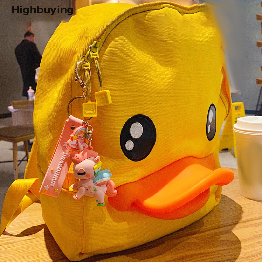 Hbid Gantungan Kunci Kartun Fairytale Rain Horse Untuk Wanita Lucu Car Keyring Bag Pendant Glory