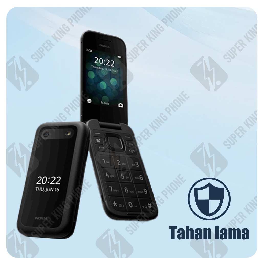 NOKIA 2660 FLIP DUAL SIM 2G GARANSI HP JADUL NOKIA JADUL LIPAT