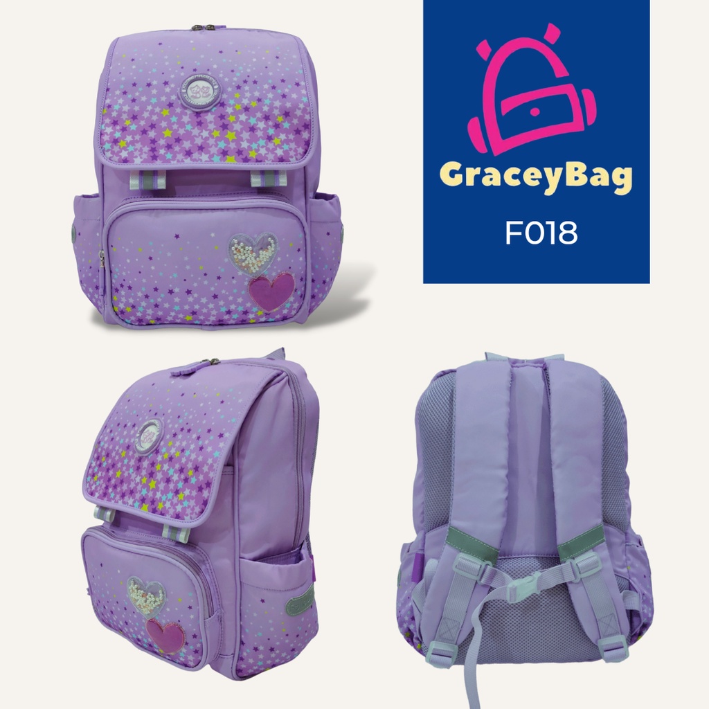 GB-F018 Tas Ransel Anak Perempuan Import