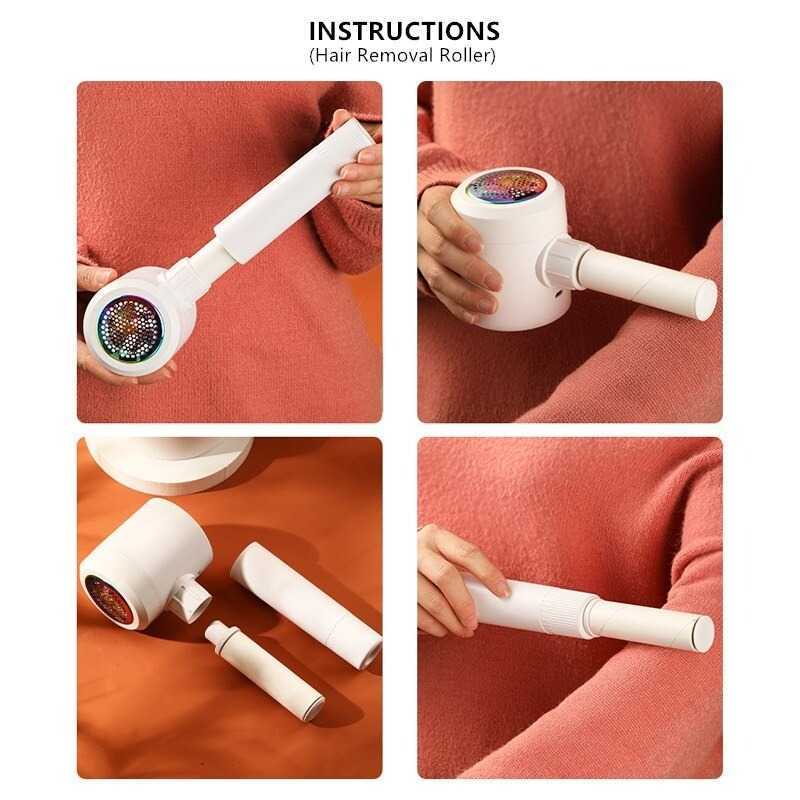 Alat Penghilang Pencukur Pembersih Serat Bulu Baju Pakaian Lint Remover Electric Portable DEM-MQ811