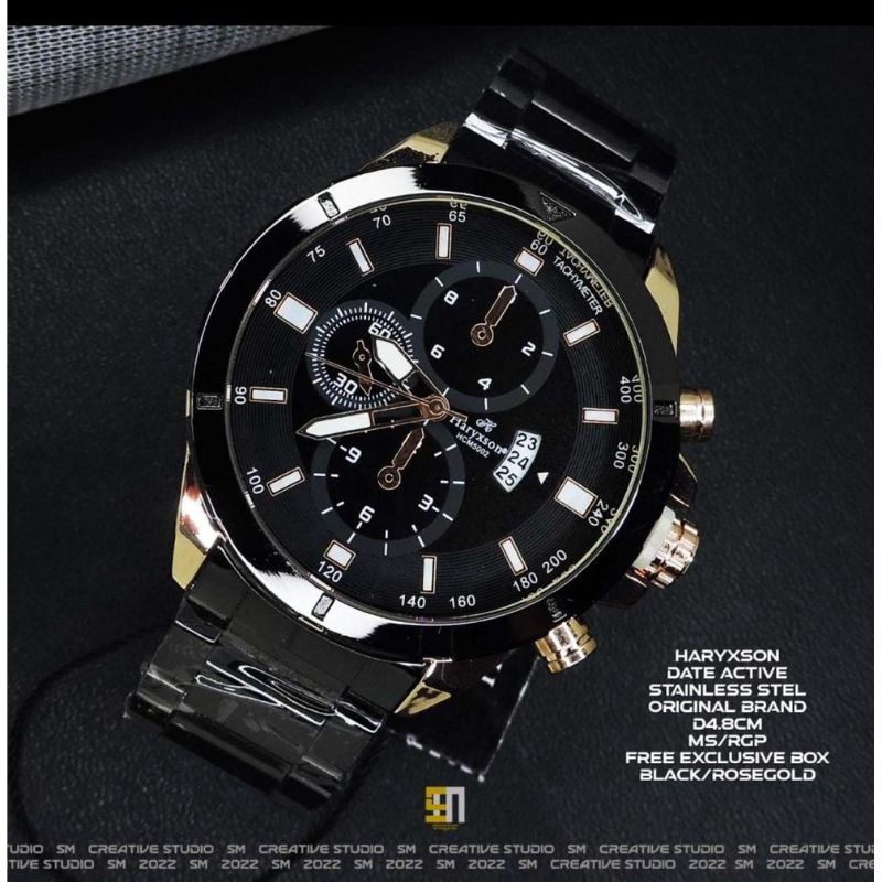 Jam Tangan Pria HaryksOon Stainles Stel Bisa Bayar Ditempat