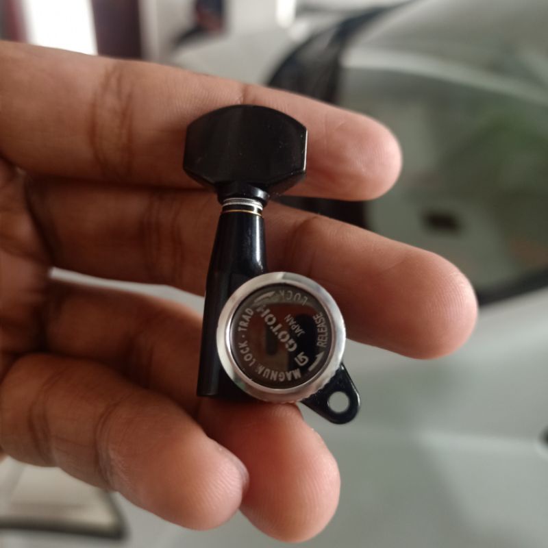 Dryer Gotoh Locking Ecer Sejajar Atas - Head Machine Gotoh Japan - Dryer Gitar Elektrik Merk Gotoh