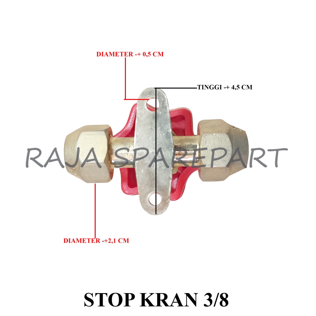 VALVE STOP KRAN/KRAN/GLOBE VALVE/ STOP KRAN 3/8