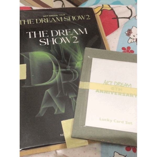 AR Mark NCT Dream The dream show 2, lucky card jeno 6th anniversary merchandise all sealed