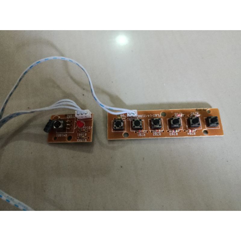 1SET SENSOR TV + PANEL SWITCH DIGITAL MESIN TV CHINA UNIVERSAL,SESUAI GAMBAR ( KUALITAS BAGUS)