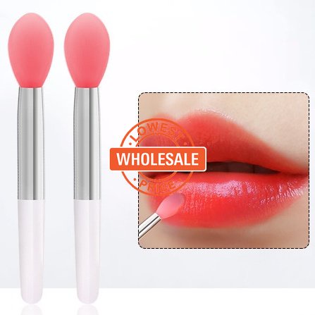 1pcs Kuas Masker Bibir Silikon Kuas Bibir Mini Kecil Lipstik Aplikator Brush Portable Makeup Brushes