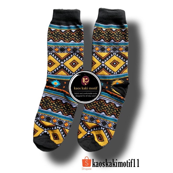 KAOS KAKI MOTIF tribal No. T15