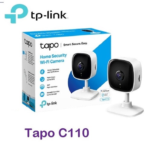 TPLink TAPO-C110 Home Security Wi-Fi Camera IP camera Tapo C110 N