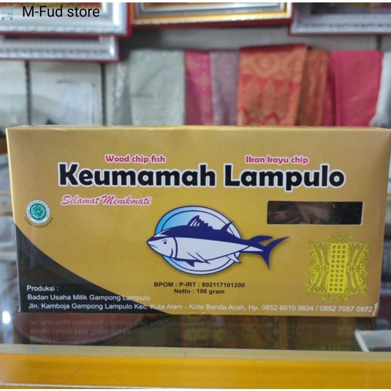 

keumamah Lampulo Aceh/ikan kayu khas Aceh 100gr