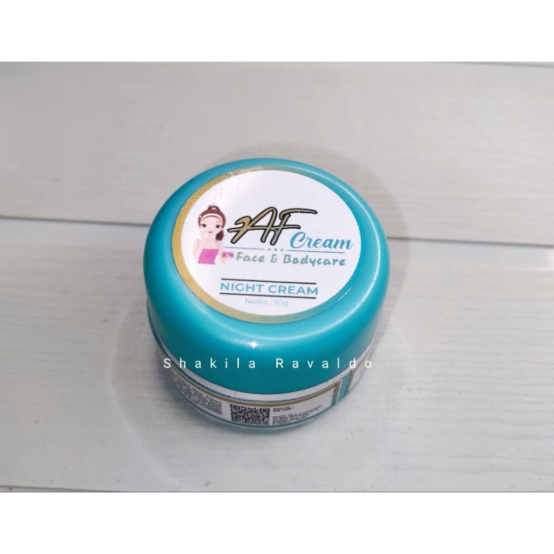 cream af glow malam