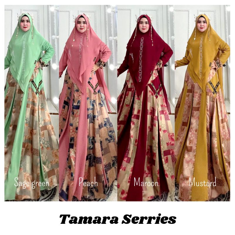 TAMARA SERIES BY JUANA MODE GAMIS,SET MEWAH GAMIS BRENDED
