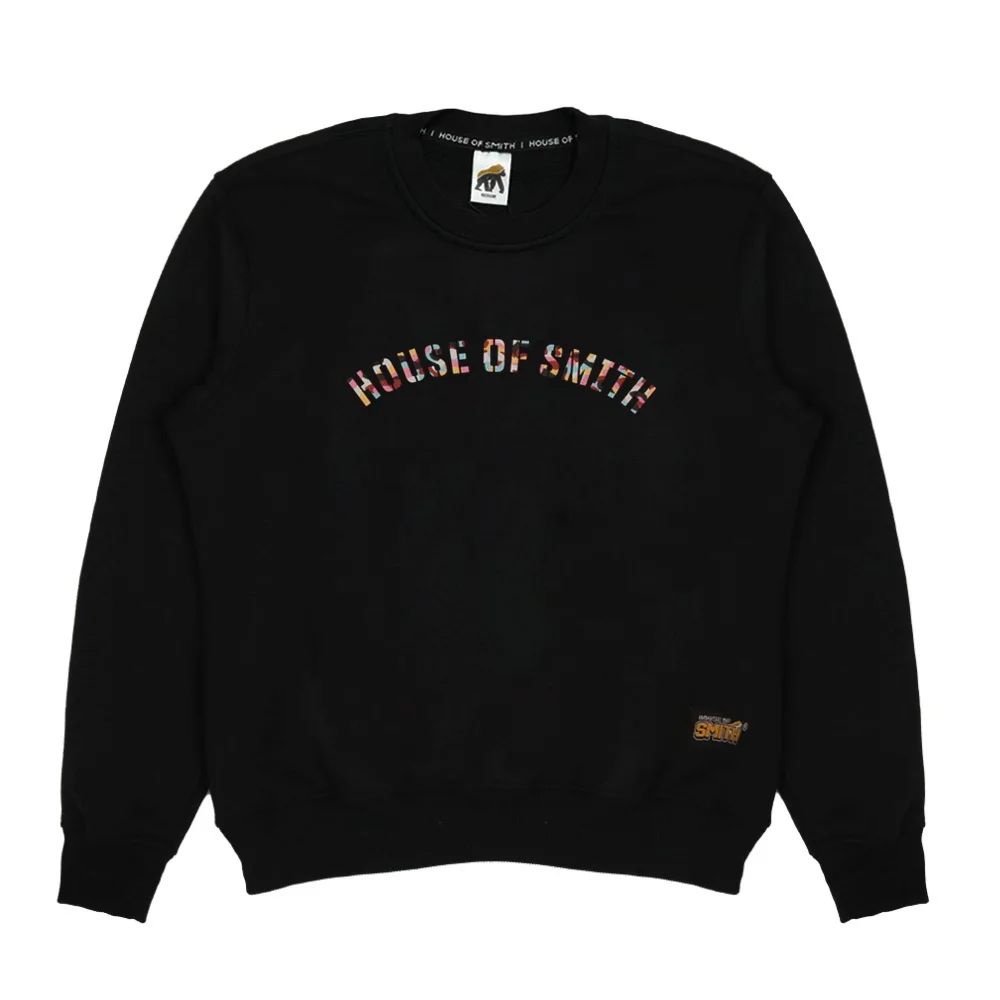 House Of Smith Sweater - Kruin - Hitam