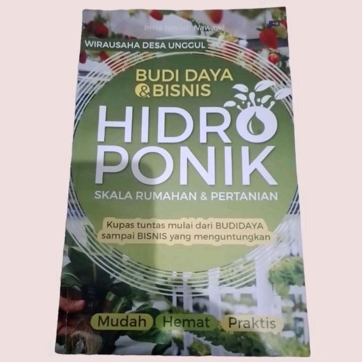 Jual Buku Budidaya & Bisnis Hidroponik Skala Rumahan & Pertanian ...