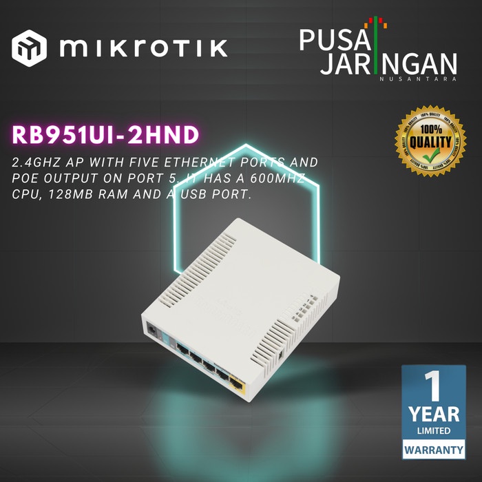 Produk Terbaru Mikrotik Rb951Ui 2Hnd/ Rb951Ui-2Hnd