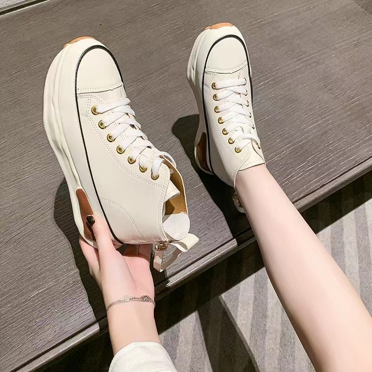 Free BOX Sepatu Sneakers Wanita Import Sepatu Kanvas Wanita Kasual Polos Tali Premium Quality Sepatu Casual Sneakers Wanita Sport Shoes G012