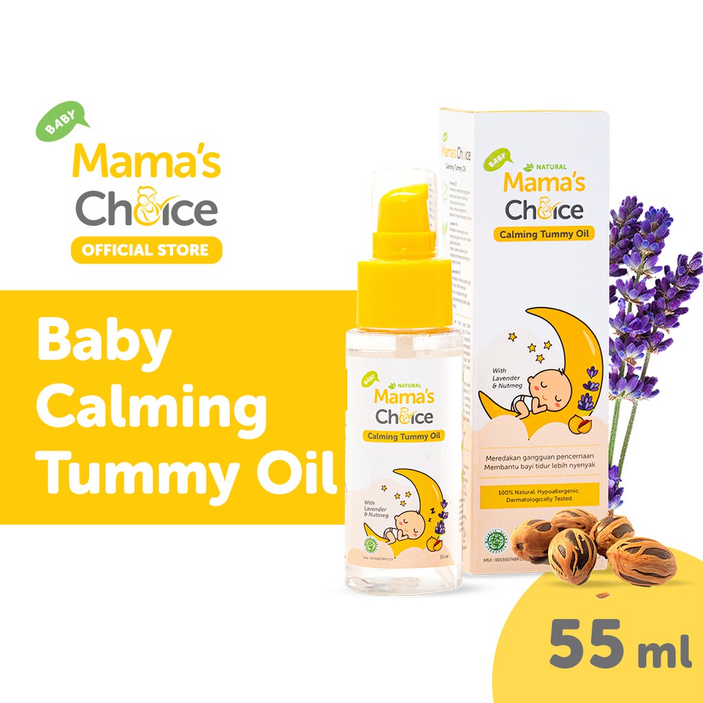 Mama's Choice Baby Calming Tummy Oil Minyak Telon Bayi 55 ml