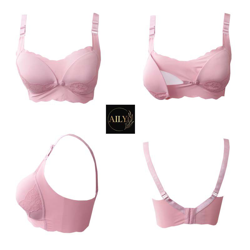 Bra Ibu Menyusui Lace Model Seamless