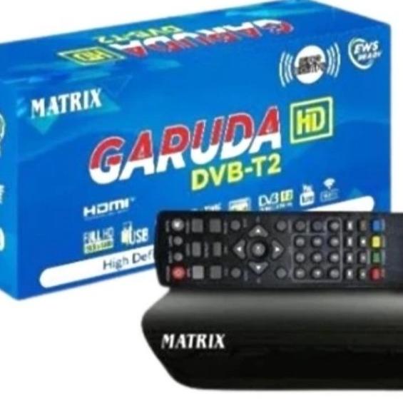 Set Top Box TV Digital Matrix Garuda Biru || Setop Box Matrix DVB-T2