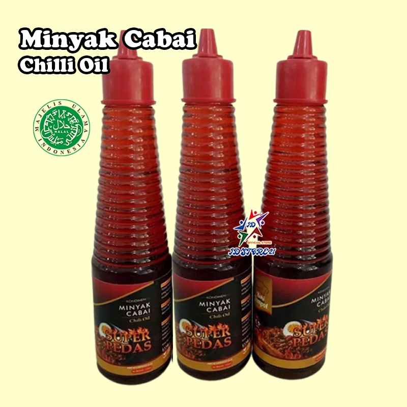 MINYAK CABAI SPICY / MINYAK CABE PEDAS / CHILI OIL 135 ML