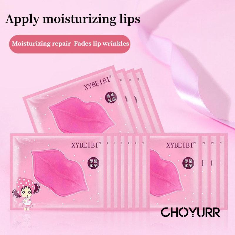 【COD】 Pink Lip Mask / Masker Bibir Collagen / Pelembab Bibir Mulut Kering Pecah Lip Mask Moisturizing Moist Halus Lembut Skin Care Bibir-CH