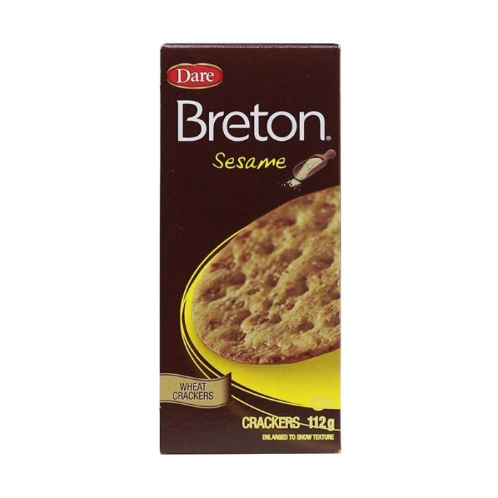 

DARE BRETON SESAME CRACKERS 112GR