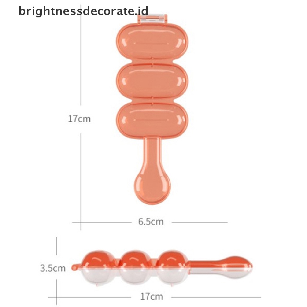 [Birth] Kreativitas Rice Ball Cetakan Sushi Mold Maker DIY Alat Pembuat Sushi Dapur [ID]