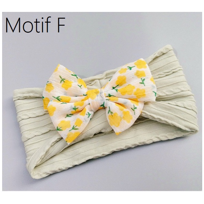 BANDO ANAK PEREMPUAN / BANDANA BAYI PEREMPUAN PITA WARNA WARNI