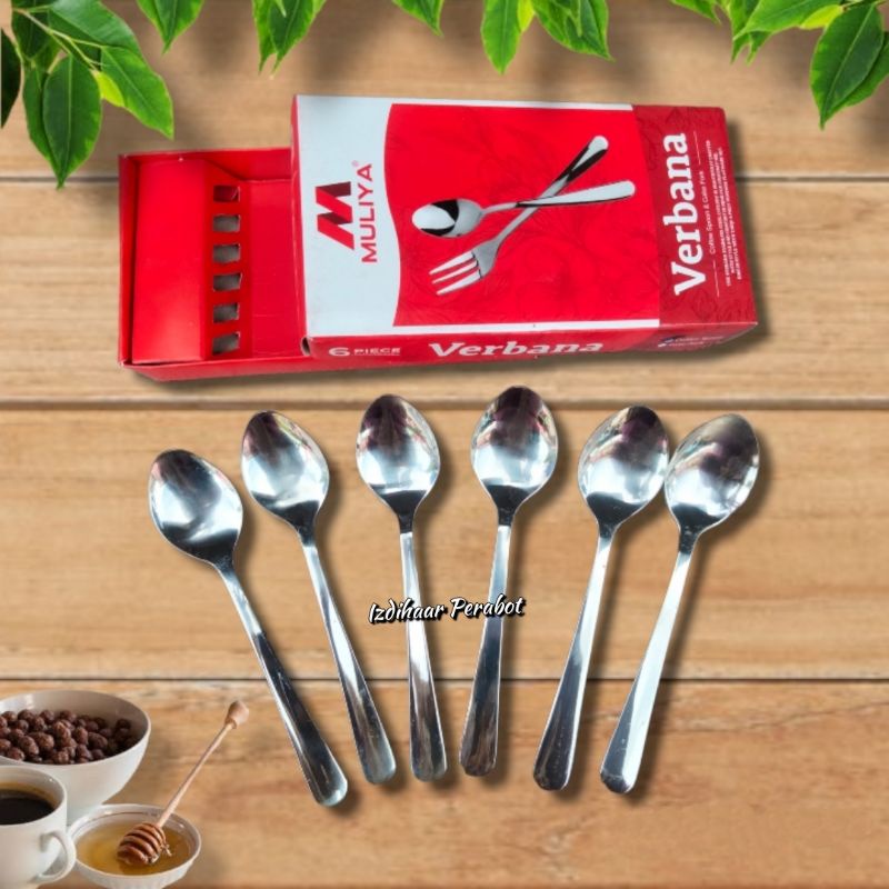 Garpu Kecil Sendok Kecil Teh Sendok Kopi Sendok Panjang Stainless