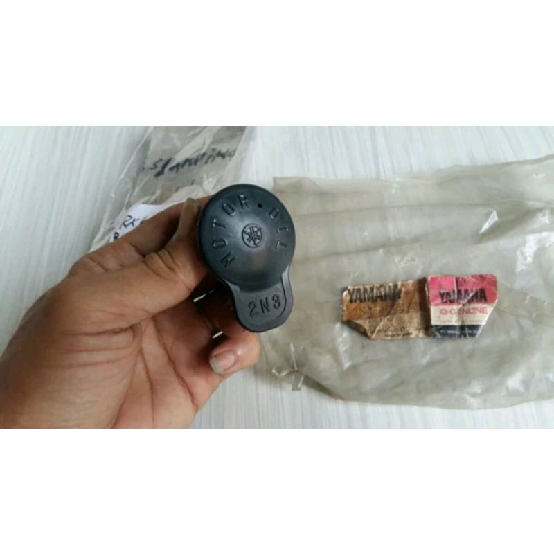 karet tutup tangki botol oli samping yamaha RX100 RXK RXking RX125 L2super L2sn RXspesial YT115 asli
