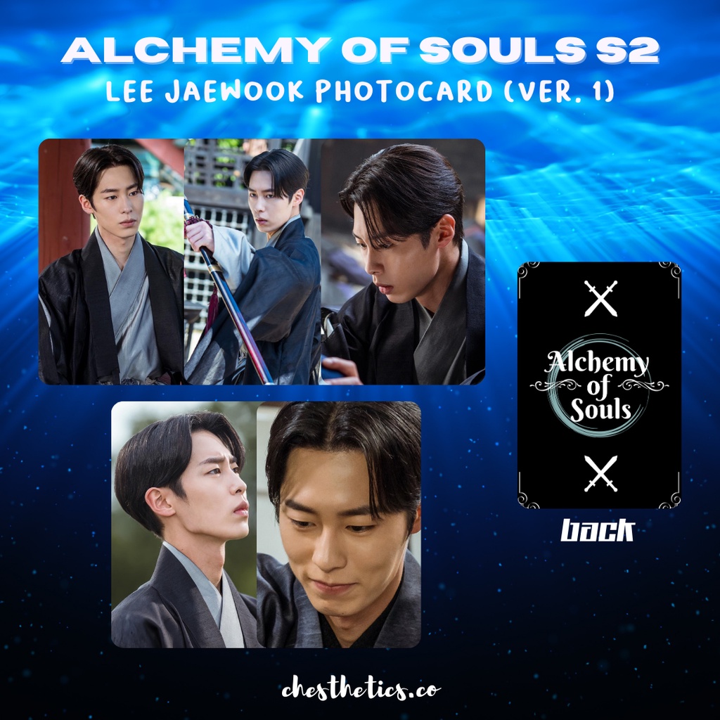 Alchemy of Souls Season 1 (S2) Ver. 1 KDrama Korea Korean Drama Photocard Aktor Lee Jaewook Go Yoonj