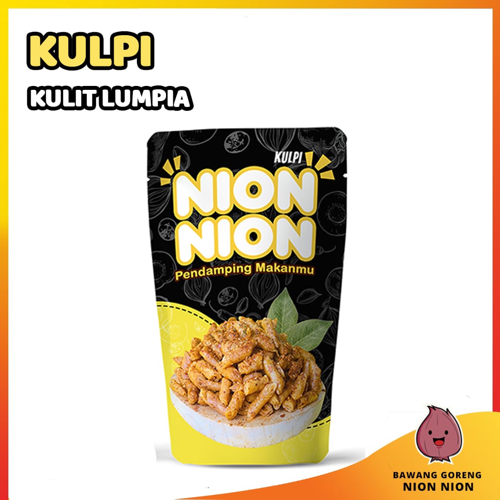 

Kulpi Kulit Lumpia Goreng Bulat Besar Tipis Kulpia Lumpia Kering Crispy Pedas Daun Jeruk 100 Gram