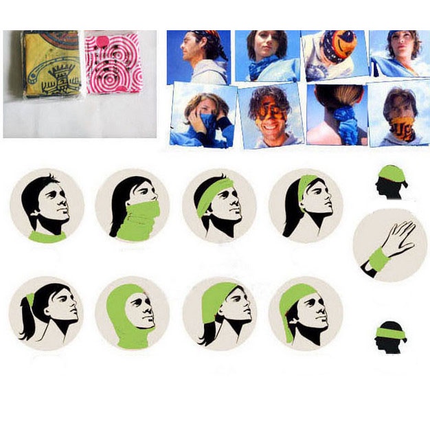 Slayer Penutup Wajah buff Outdoor Bike Riding Magic Variety Scraft - K3 - No Color - OMHR5LXX