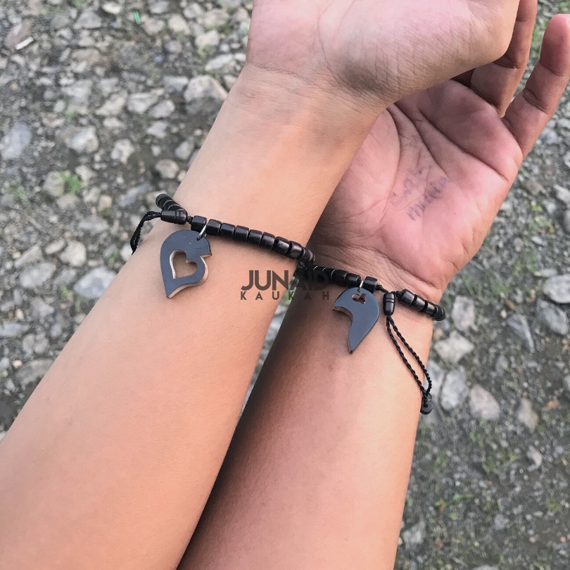 Gelang Kaokah Couple Polos Love Gembok Belah Tanpa Ukir Nama Kopel Kaoka Kokka Koka Kaukah Kaukah kokkah kokah Fukaha