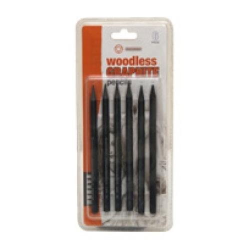 

Drawing Pencils 6s Woodless Graphite HB/2B/4B/6B/8B/EE HRG DISKON
