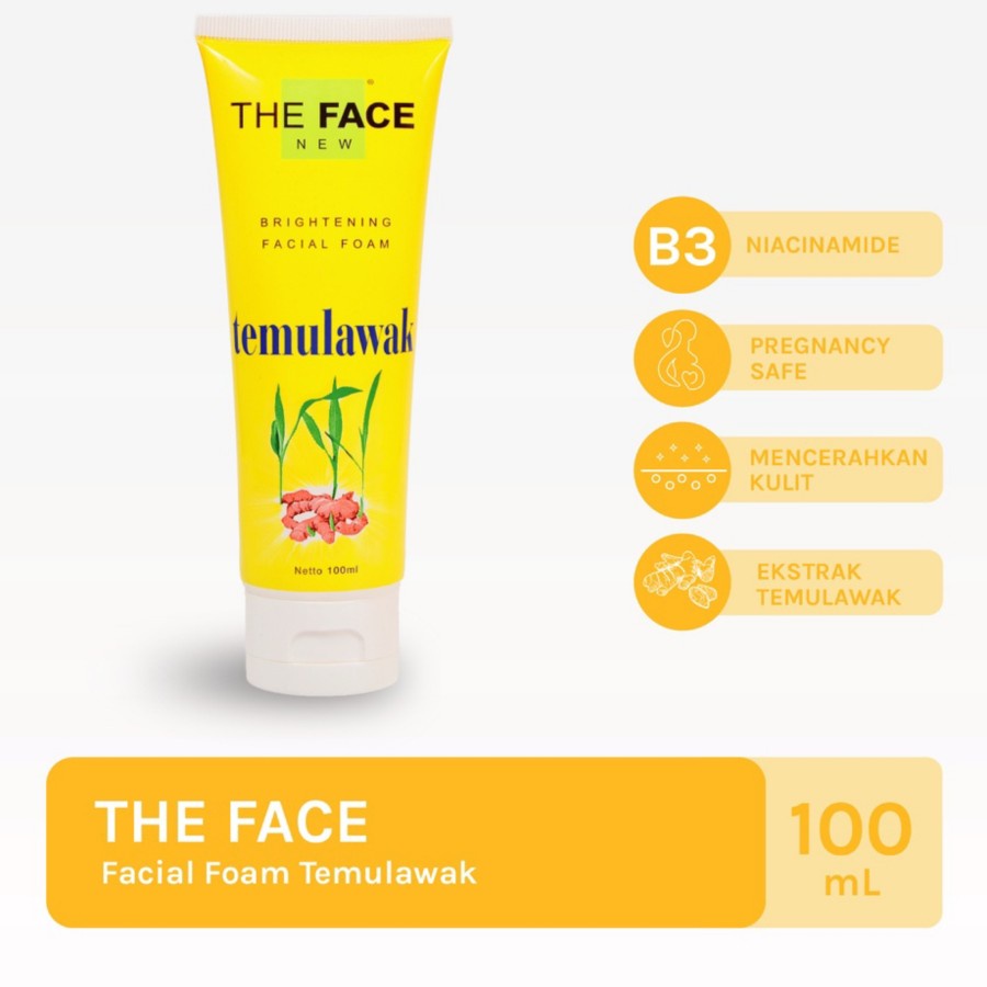 THE FACE - TEMULAWAK FACIAL FOAM 100ml