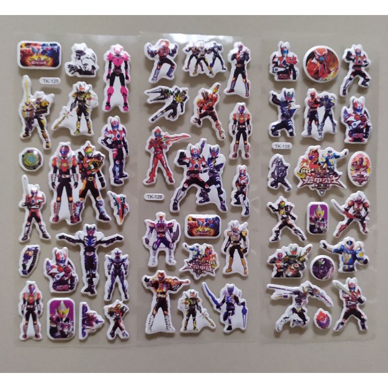 Stiker timbul Super Hero Robot ARMOR